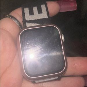Series 6 Apple Watch used works like new comes with a bunch of different cases